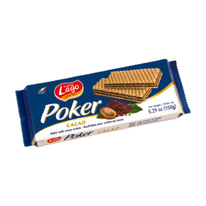 Lago Poker Wafers, Cacao