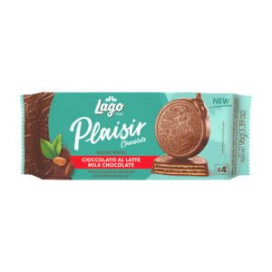 Lago, Plaisir, Milk Chocolate Coated Wafers
