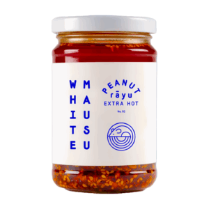 Peanut Rayu, Extra Hot, White Mausu