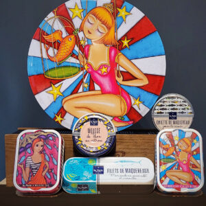 Tin Gift Box, Taste of the Sea, La Perle des Dieux