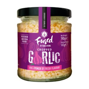Chopped Garlic, Fused by Fiona