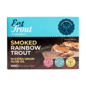 Goatsbridge Smoked Rainbow Trout, in Olive Oil