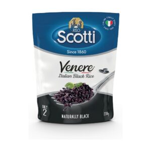 Italian Black Rice, 2 Minutes, Scotti