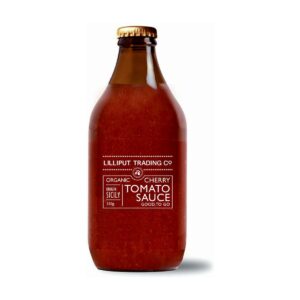 Organic, Cherry Tomato Sauce with Sweet Peppers, Lilliput Trading Co.