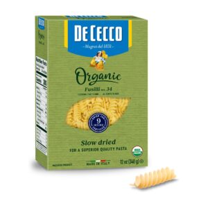 Organic, DeCecco, Fusilli Pasta