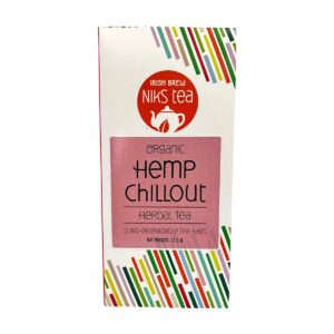 Organic, Niks Tea, Hemp Chillout, Herbal Tea Bags