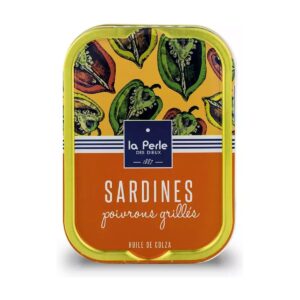 Sardines, Grilled Sweet Peppers, La Perle des Dieux