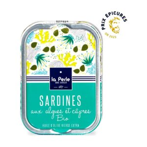 Sardines, Seaweed & Organic Capers, La Perle des Dieux