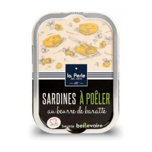 Sardines to Pan Fry, Baratte Butter, La Perle des Dieux