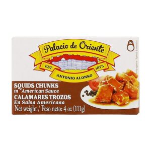 Squid Chuncks, American Sauce, Palacio de Oriente