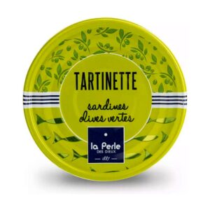 Tartinette, Sardines, Green Olives, Spread, La Perle des Dieux