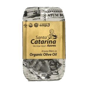 Tuna Fillets, Organic Olive Oil, Santa Catarina