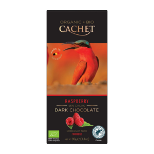 Organic, Cachet Belgium Chocolate, Dark 57% Raspberry
